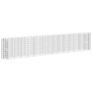 Gabionen-Hochbeet Verzinktes Eisen 540x50x100 cm