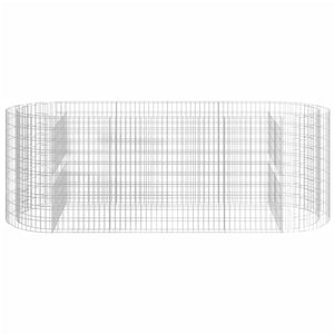 Gabionen-Hochbeet Verzinktes Eisen 300x100x100 cm