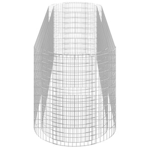 Gabionen-Hochbeet Verzinktes Eisen 400x100x100 cm
