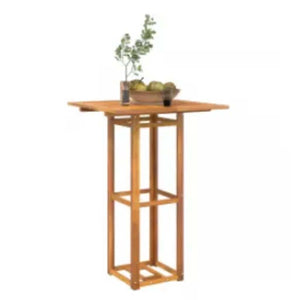 Akazienholz Bistrotisch 75x75x110 cm