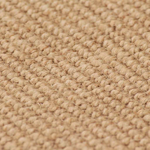 Jute Teppich 200x300 cm mit Latex-Rücken