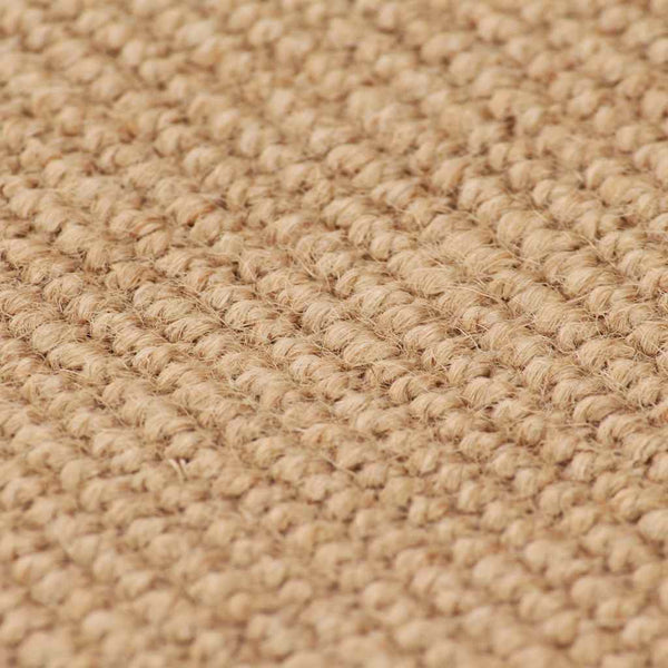 Jute Teppich 200x300 cm mit Latex-Rücken