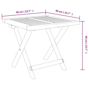 Sonnenliegen 2 Stk. mit Tisch Massivholz Akazie