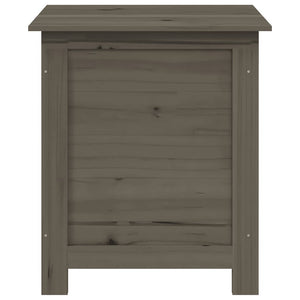 Outdoor-Kissenbox Anthrazit 50x50x56 cm Massivholz Tanne