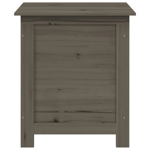 Outdoor-Kissenbox Anthrazit 50x50x56 cm Massivholz Tanne