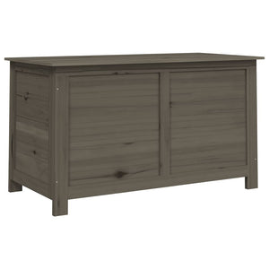 Outdoor-Kissenbox Anthrazit 100x50x56 cm Massivholz Tanne