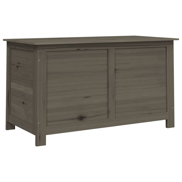 Outdoor-Kissenbox Anthrazit 100x50x56 cm Massivholz Tanne