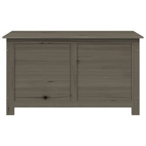 Outdoor-Kissenbox Anthrazit 100x50x56 cm Massivholz Tanne