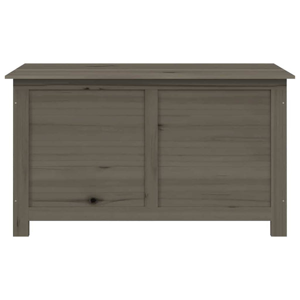 Outdoor-Kissenbox Anthrazit 100x50x56 cm Massivholz Tanne