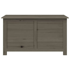 Outdoor-Kissenbox Braun 100x50x56 cm Massivholz Tanne