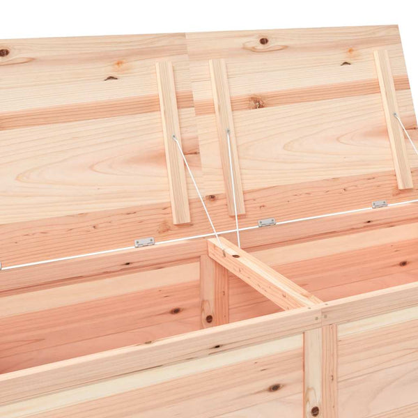 Outdoor-Kissenbox 150x50x56 cm Massivholz Tanne