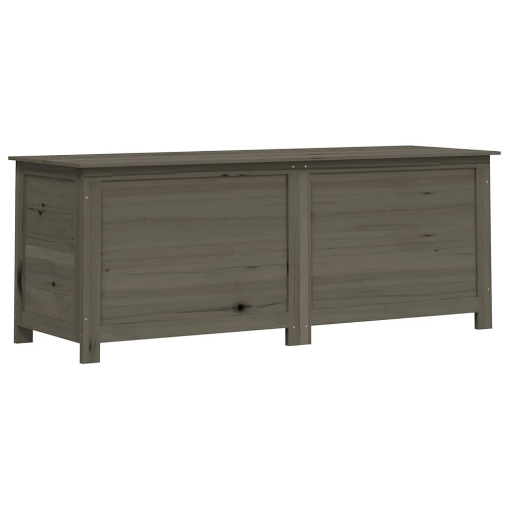 Outdoor-Kissenbox Anthrazit 150x50x56 cm Massivholz Tanne