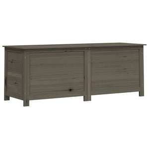 Outdoor-Kissenbox Anthrazit 150x50x56 cm Massivholz Tanne
