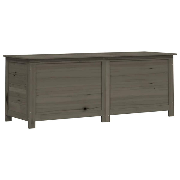 Outdoor-Kissenbox Anthrazit 150x50x56 cm Massivholz Tanne