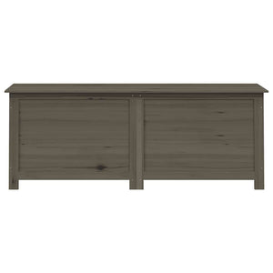 Outdoor-Kissenbox Anthrazit 150x50x56 cm Massivholz Tanne