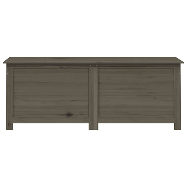 Outdoor-Kissenbox Anthrazit 150x50x56 cm Massivholz Tanne