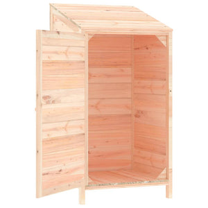 Geräteschuppen 55x52x112 cm Massivholz Tanne