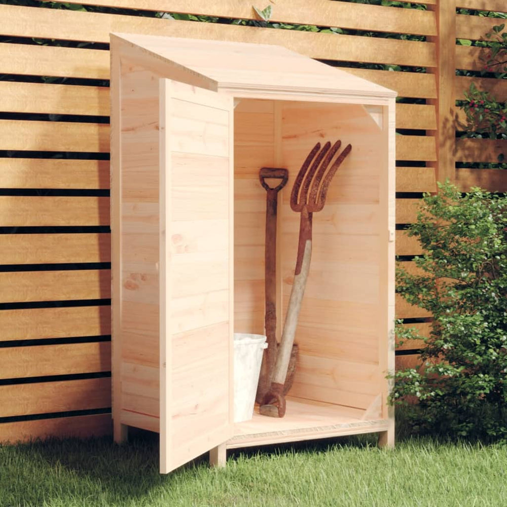 vidaXL Abri de jardin 55x52x112 cm, bois de sapin massif