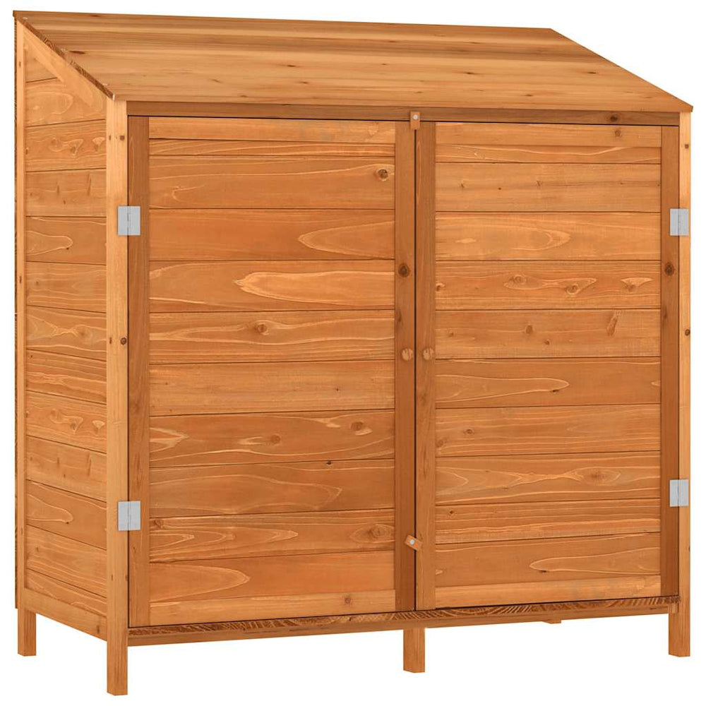 vidaXL Abri de jardin Marron 102x52x112 cm Bois de sapin massif