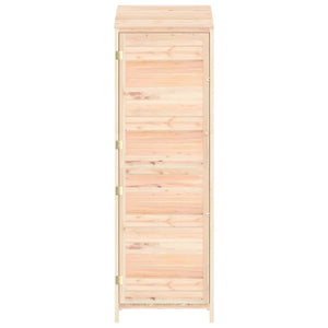 Geräteschuppen 55x52x174,5 cm Massivholz Tanne