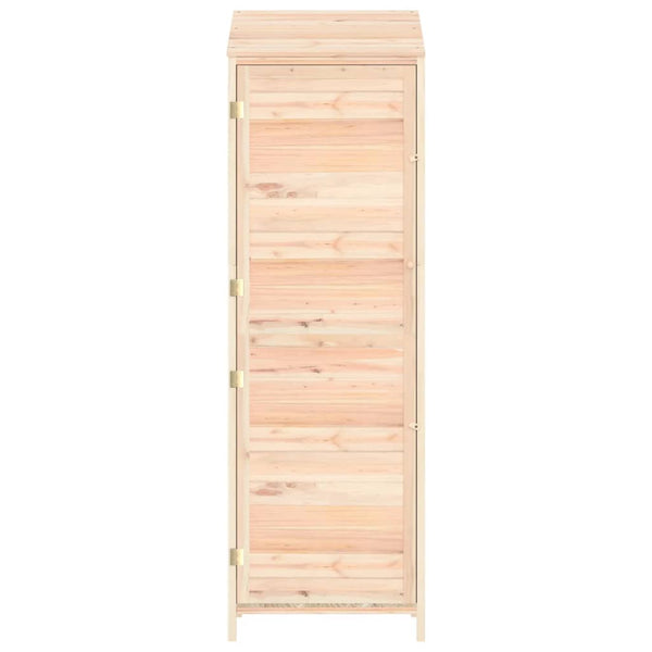 Geräteschuppen 55x52x174,5 cm Massivholz Tanne