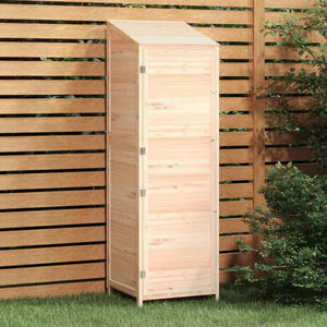 Geräteschuppen 55x52x174,5 cm Massivholz Tanne