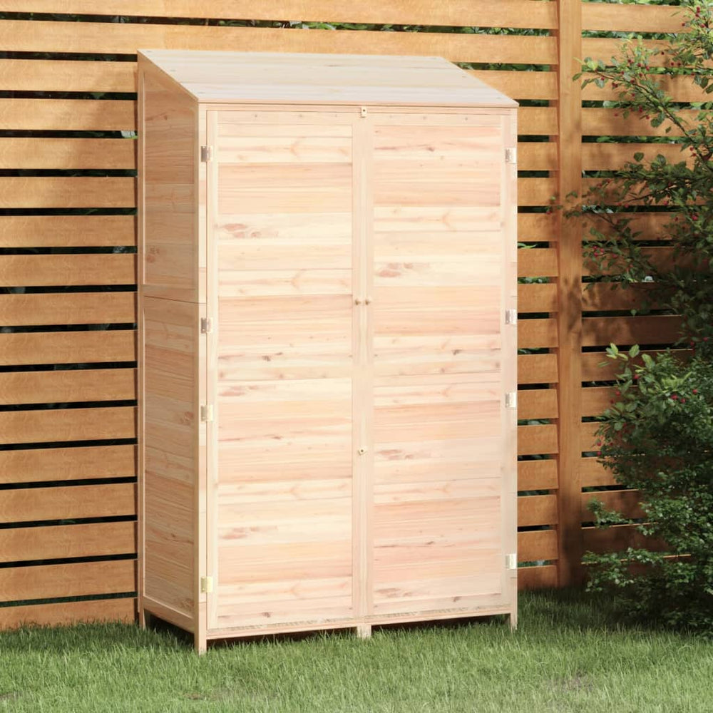 vidaXL Abri de jardin 102x52x174,5 cm en bois de sapin massif
