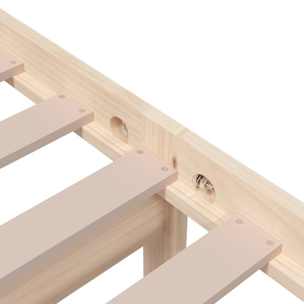 Massivholzbett 75x190 cm ohne Matratze