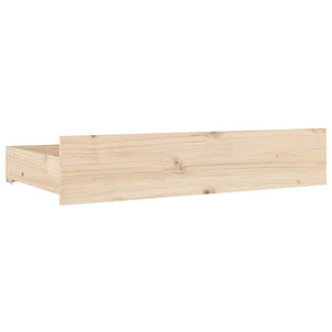 Bettschubladen Kiefer Massivholz 4er-Set