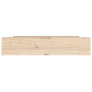 Bettschubladen Kiefer Massivholz 4er-Set