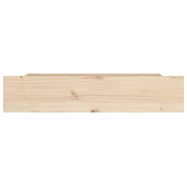 Bettschubladen Kiefer Massivholz 4er-Set