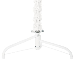Halb Weihnachtsbaum Weiß 150cm