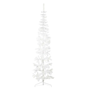 Halb Weihnachtsbaum Weiß 240cm