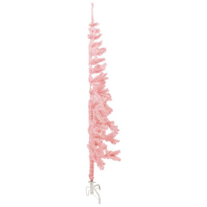 Halb Weihnachtsbaum Rosa Schlank 120cm