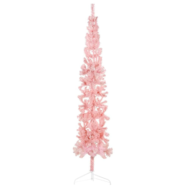 Rosa Halb-Weihnachtsbaum 240cm