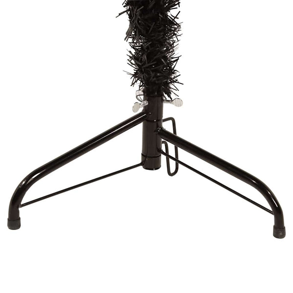 Halb Weihnachtsbaum Schwarz 210cm