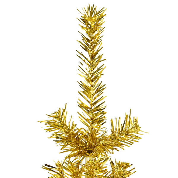 Goldener Halb-Weihnachtsbaum 120cm