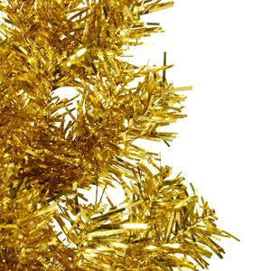 Goldener Halb-Weihnachtsbaum 120cm