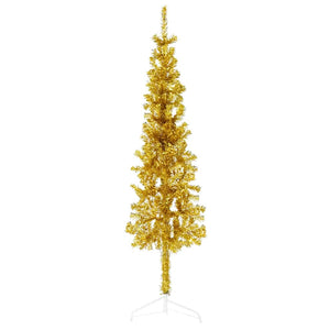 Goldener Halb-Weihnachtsbaum 150cm