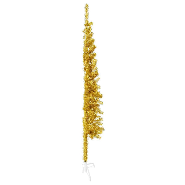 Goldener Halb-Weihnachtsbaum 150cm