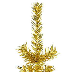 Goldener Halb-Weihnachtsbaum 150cm