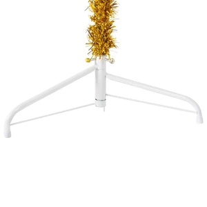 Goldener Halb-Weihnachtsbaum 180cm