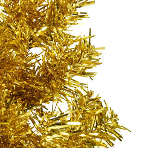 Goldener Halb-Weihnachtsbaum 210cm