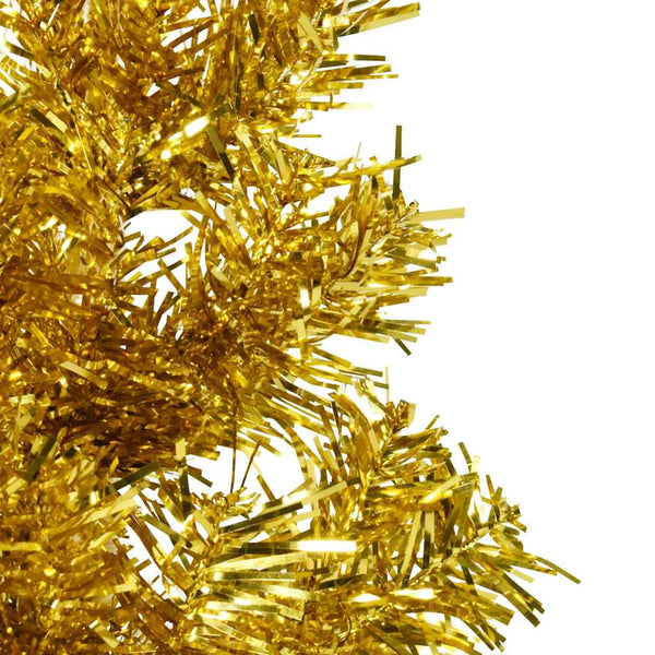 Goldener Halb-Weihnachtsbaum 240cm