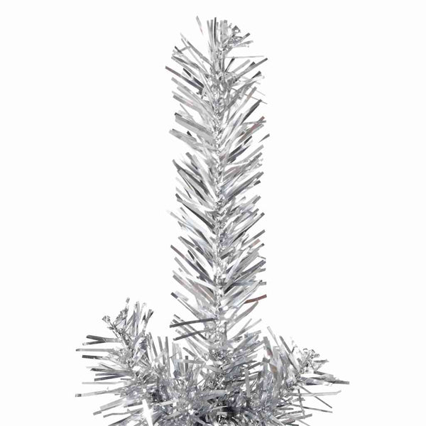 Halb Weihnachtsbaum Silber 150cm