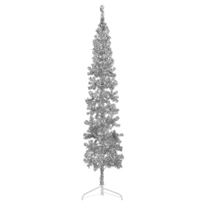 Halb Weihnachtsbaum Silber 240cm