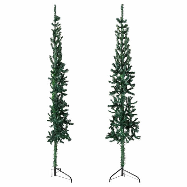 Halb Weihnachtsbaum Grün 150cm
