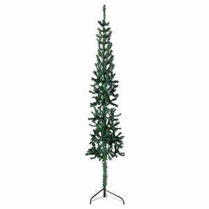 Halb Weihnachtsbaum Grün 210cm