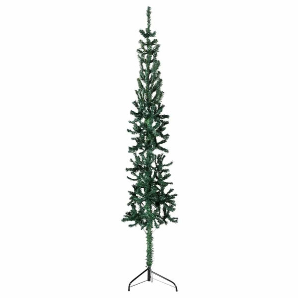 Halb Weihnachtsbaum Grün 210cm