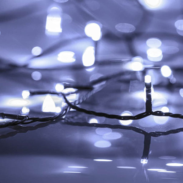 LED Lichterkette Kaltweiß 15m